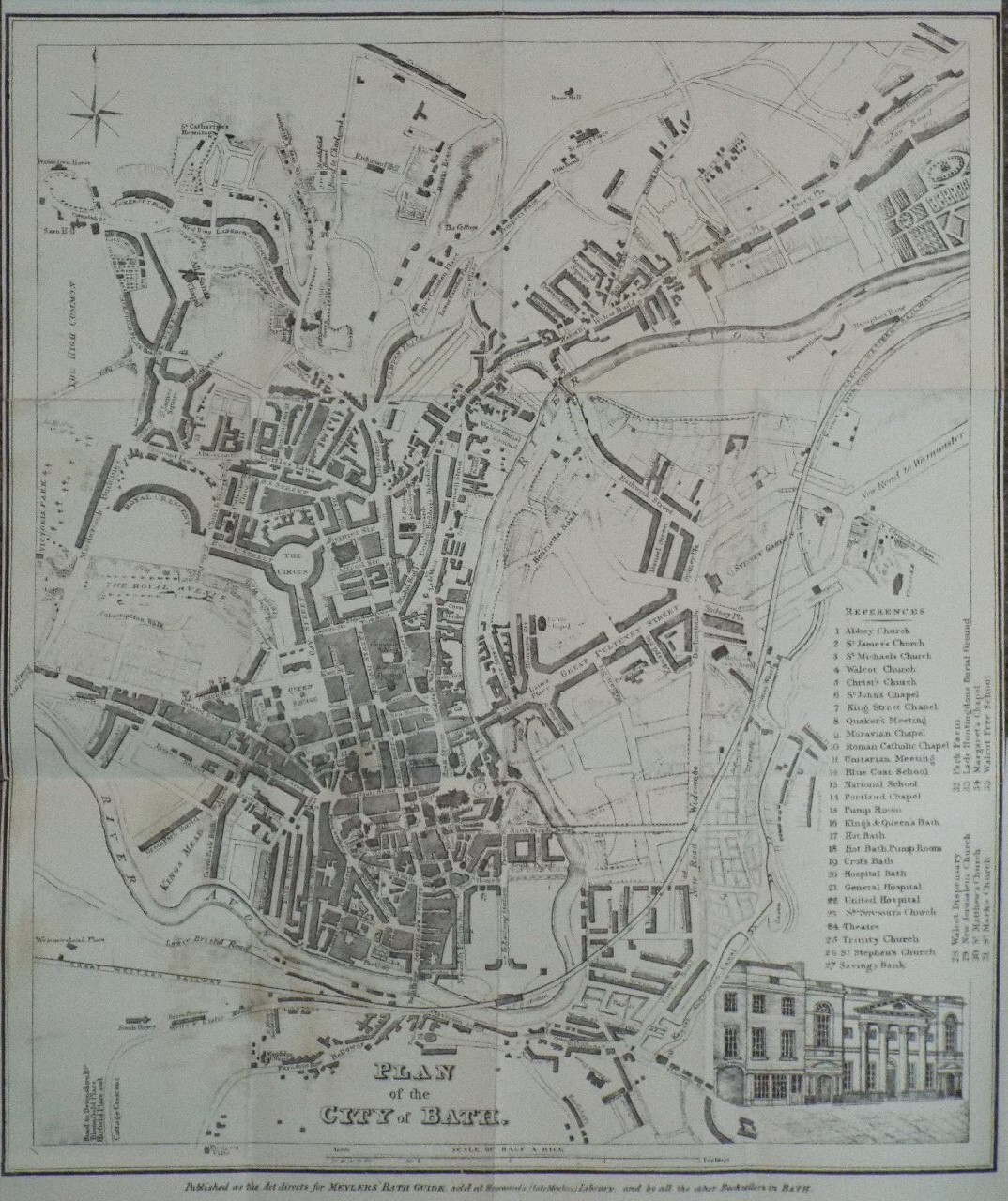 Map of Bath - Bath